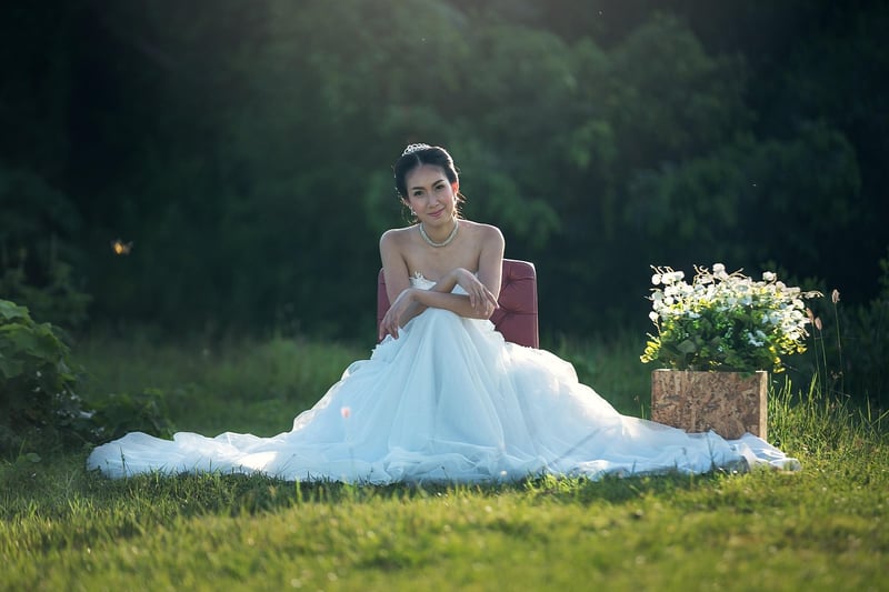Ethereal Garden Wedding Reception